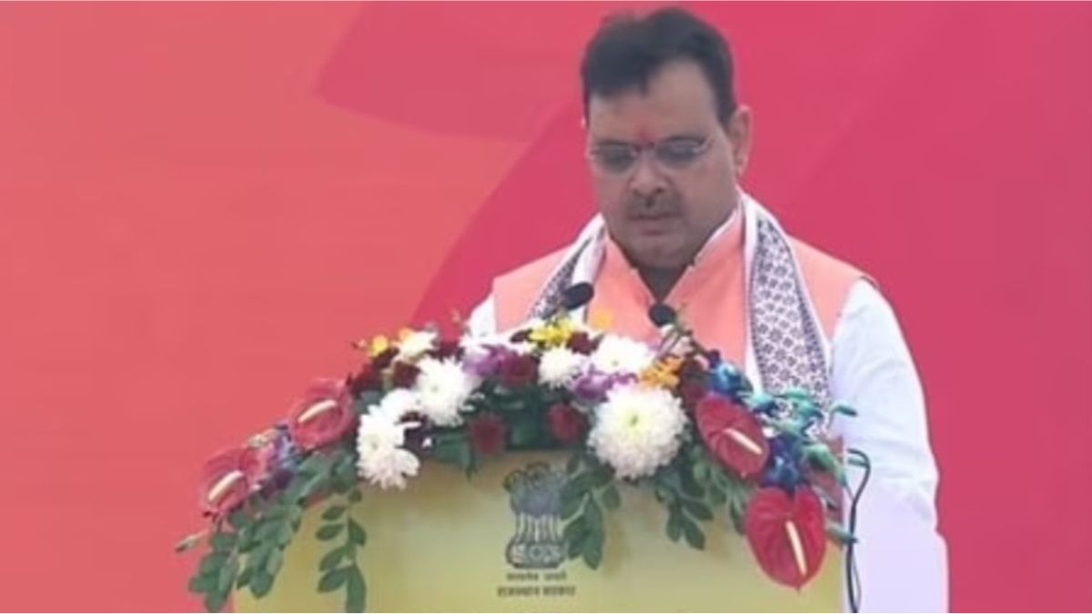 ଭଜନ ଲାଲ ଶର୍ମା ମୁଖ୍ୟମନ୍ତ୍ରୀ ଭାବରେ ଶପଥ ନେଲେ