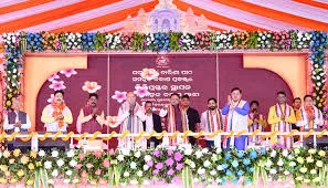ମୁଖ୍ୟମନ୍ତ୍ରୀ ବଳଭଦ୍ରପୁରରେ ଟେକ୍ସଟାଇଲ୍ ପାର୍କର ଭିତ୍ତିପ୍ରସ୍ତର ସ୍ଥାପନ କଲେ